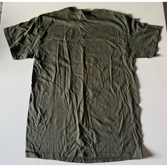 NWT Hot Topic Blink 182 Smiley Army Green Tee - Picture 3 of 6